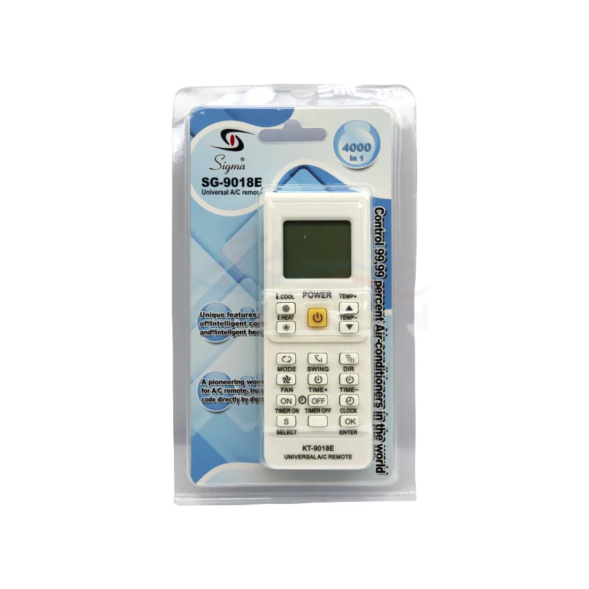 Universal AC Remote KT – 9018E alfaisalhvac.com
