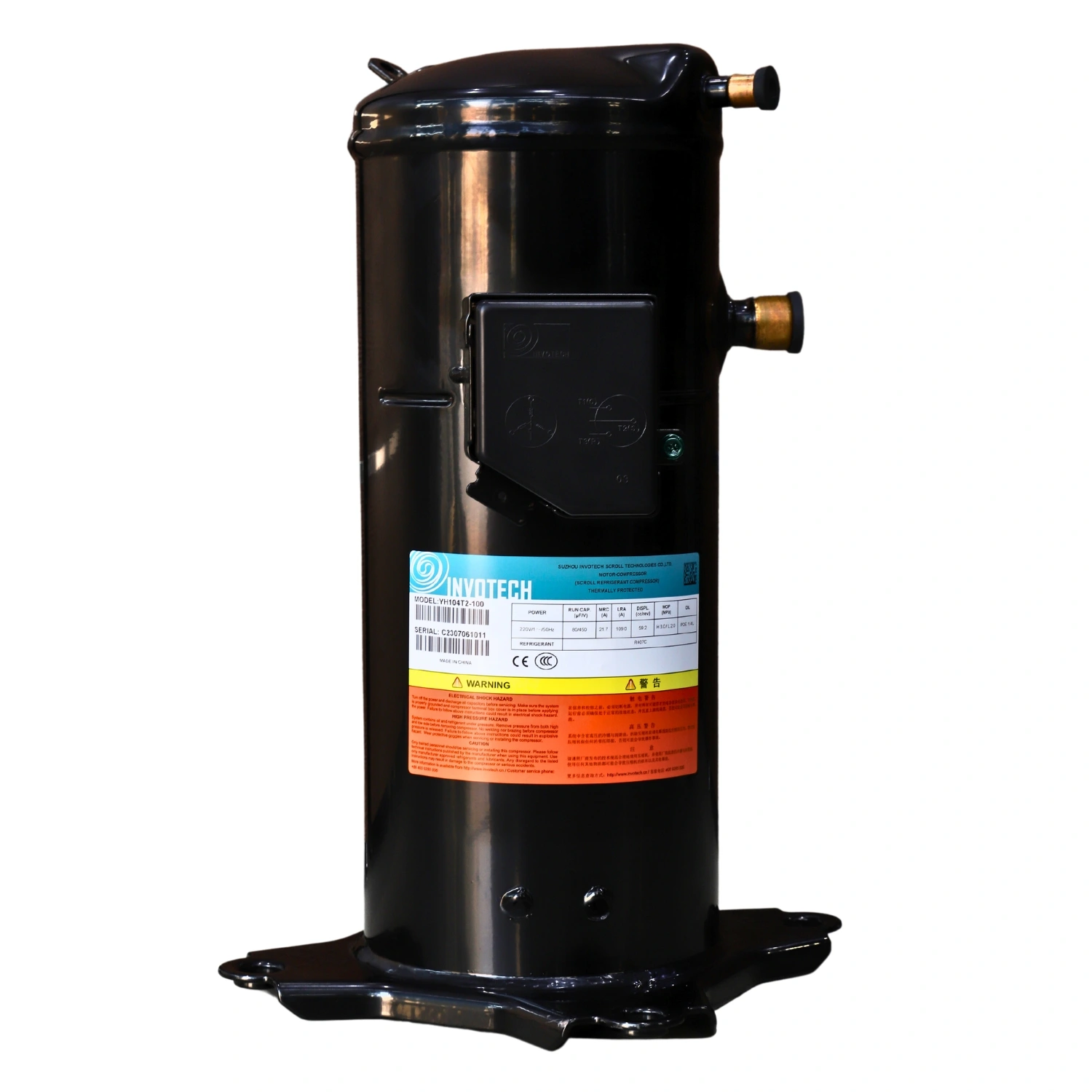 Invotech YH104T2-100 Compressor