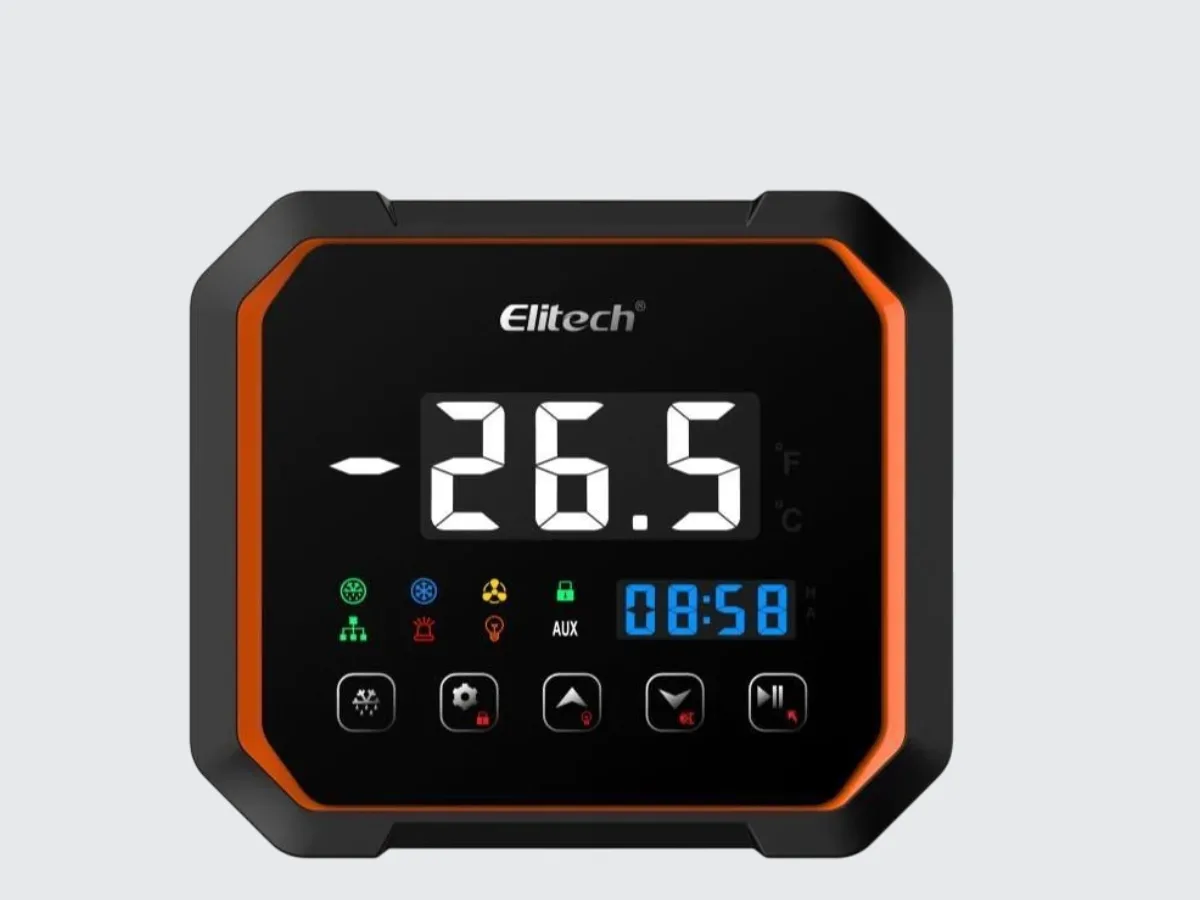 Elitech digital temperature controller for refrigeration and HVAC systems