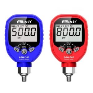 Elitech PGW-500/PGW-800 Wireless Refrigerant Pressure Gauge